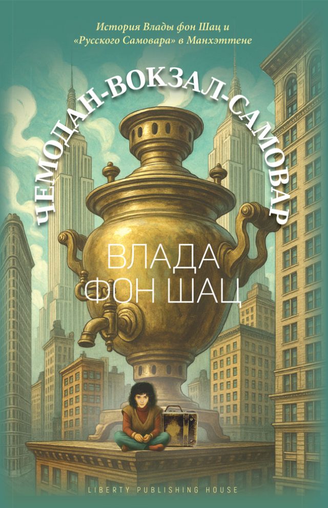Обложка книги «Чемодан-вокзал-самовар» Влады фон Шац